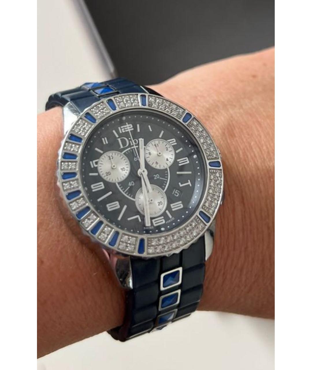 CHRISTIAN DIOR Синие часы, фото 3