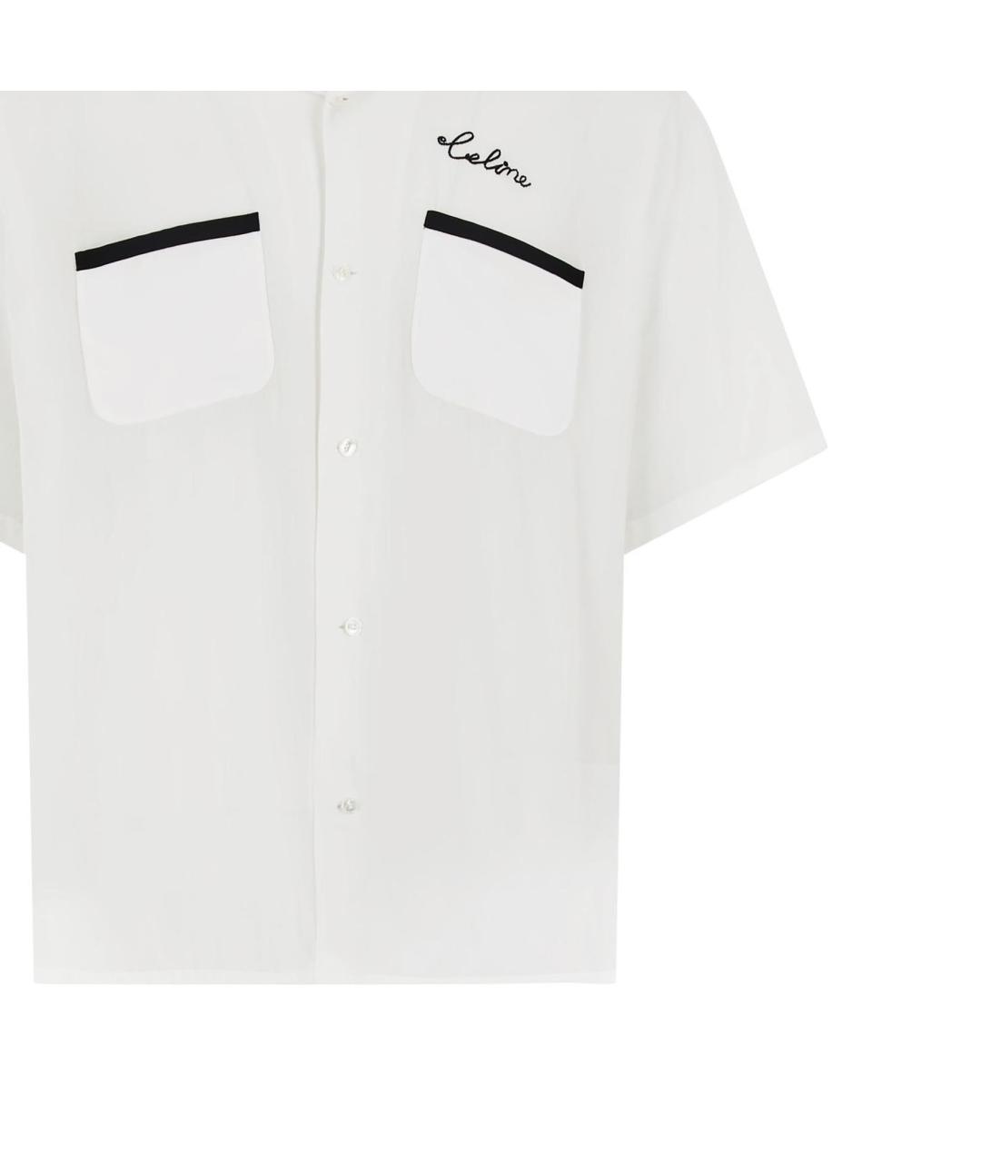 CELINE Белая кэжуал рубашка, фото 6