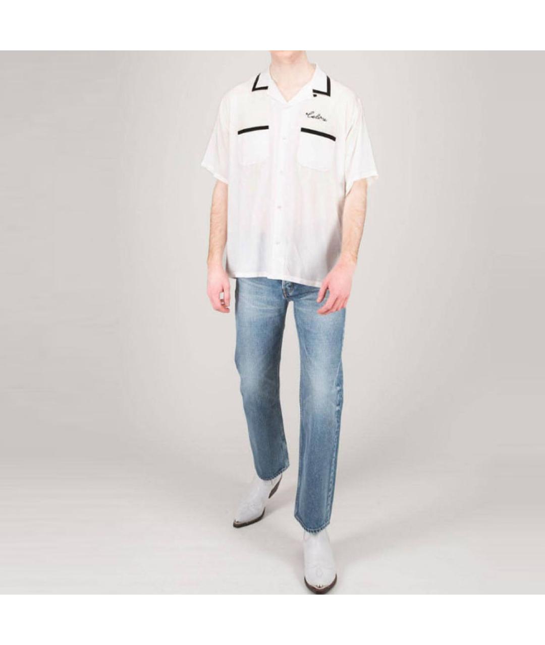 CELINE Белая кэжуал рубашка, фото 3