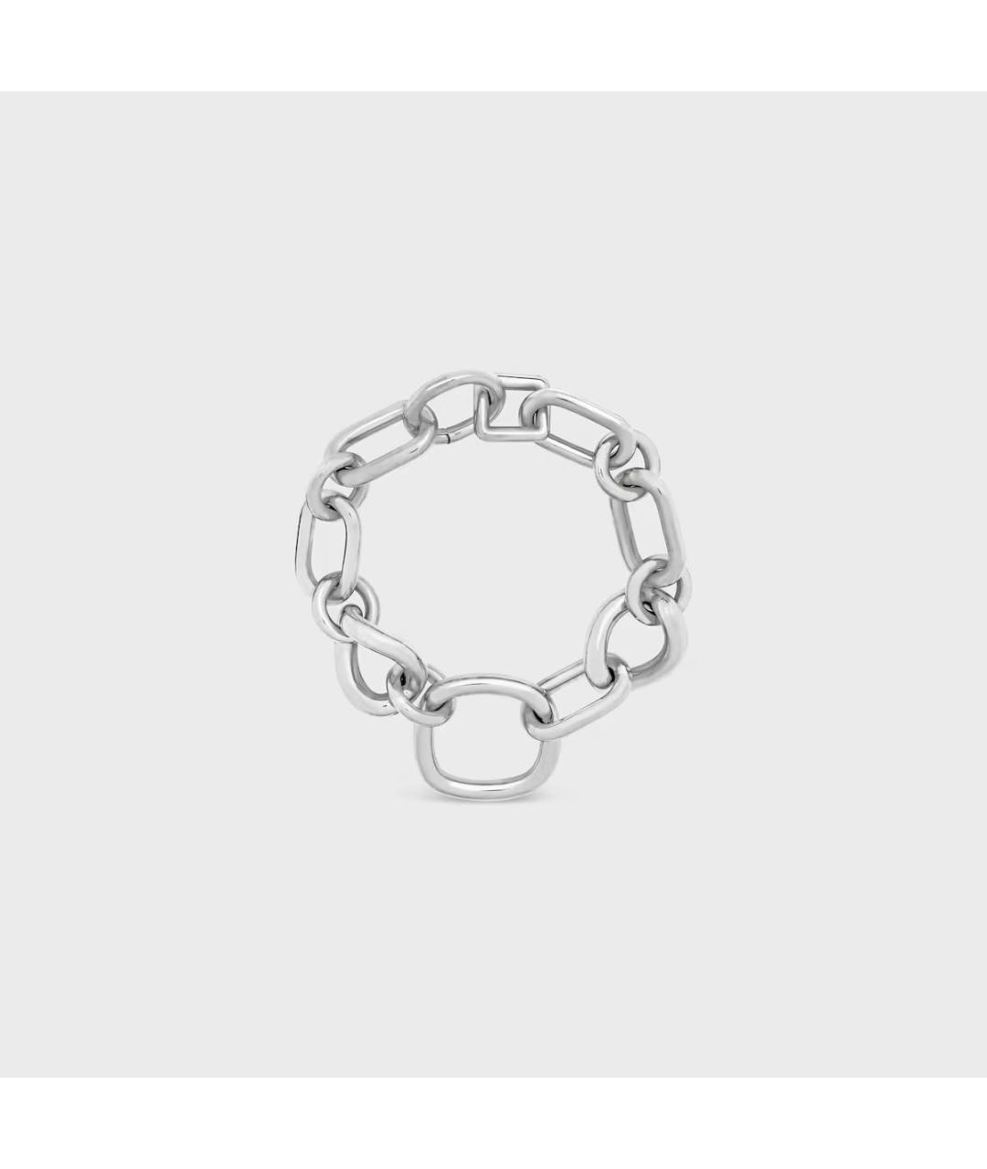 CELINE Серебрянный латунный браслет, фото 5