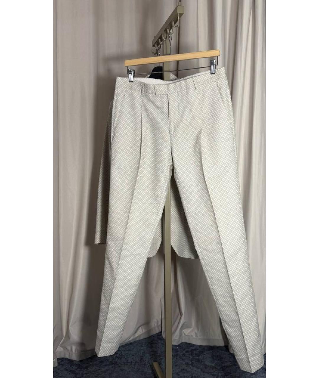 FERRAGAMO Бежевый классический костюм, фото 3