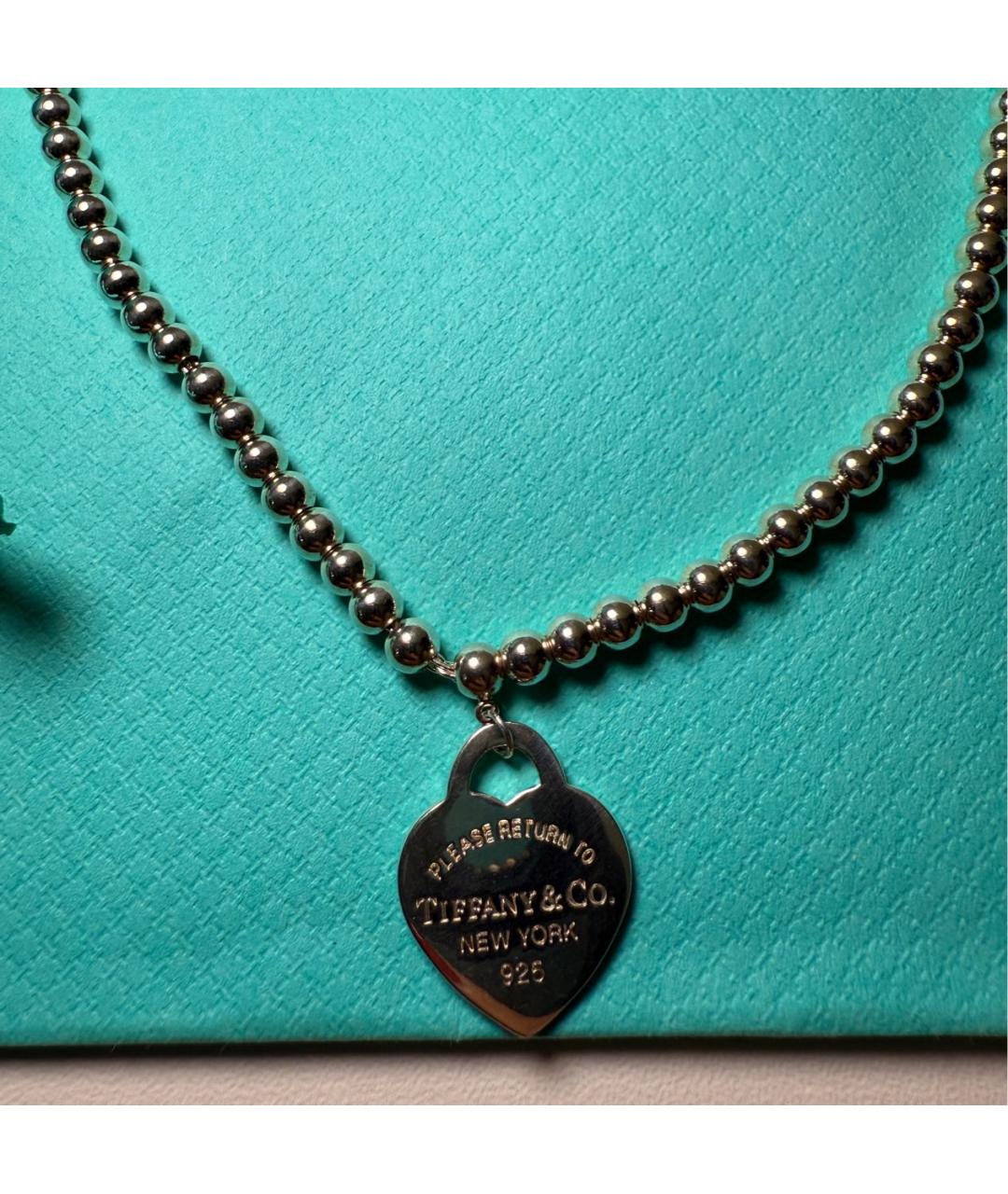 TIFFANY&CO Серебряная серебряная подвеска, фото 3