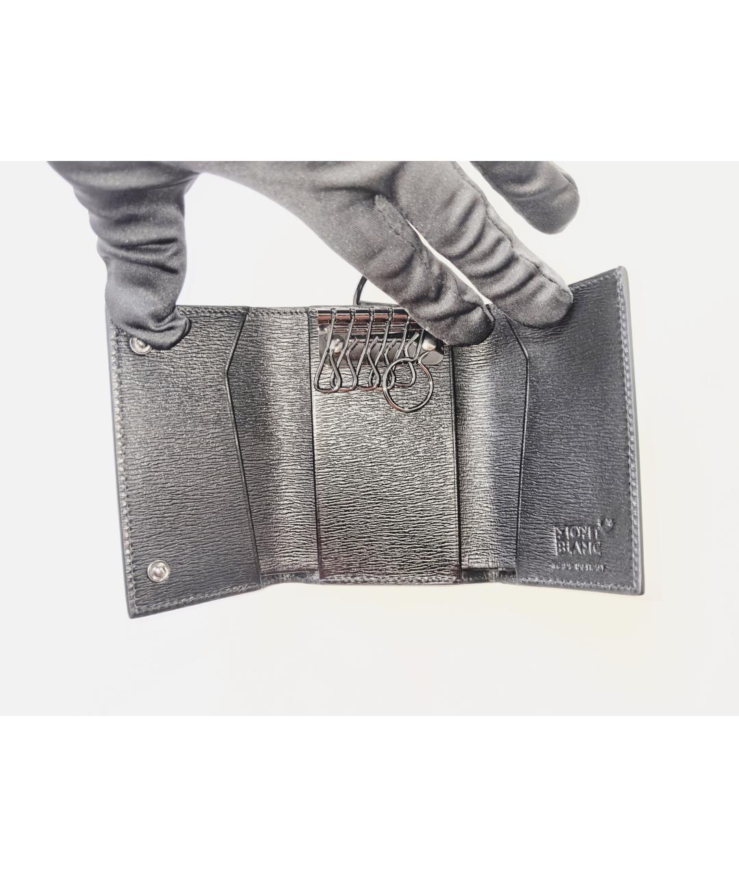 MONTBLANC Черная ключница, фото 8
