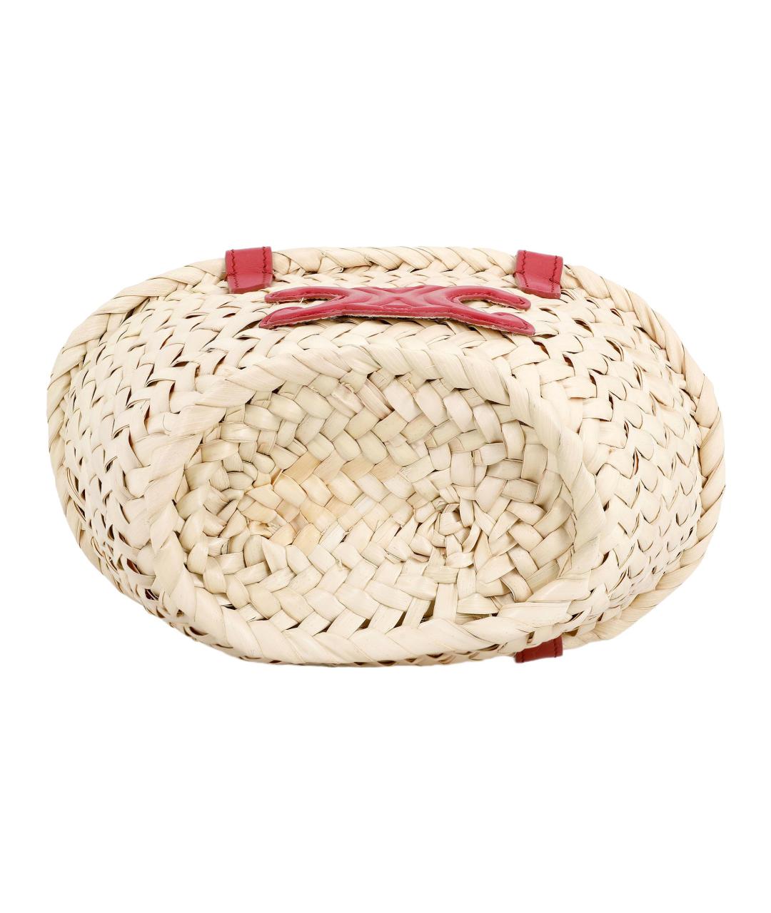 CELINE Бежевая сумка через плечо, фото 4