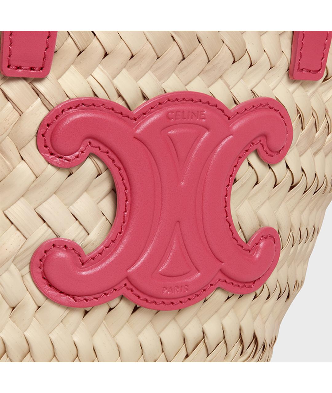 CELINE Бежевая сумка через плечо, фото 6