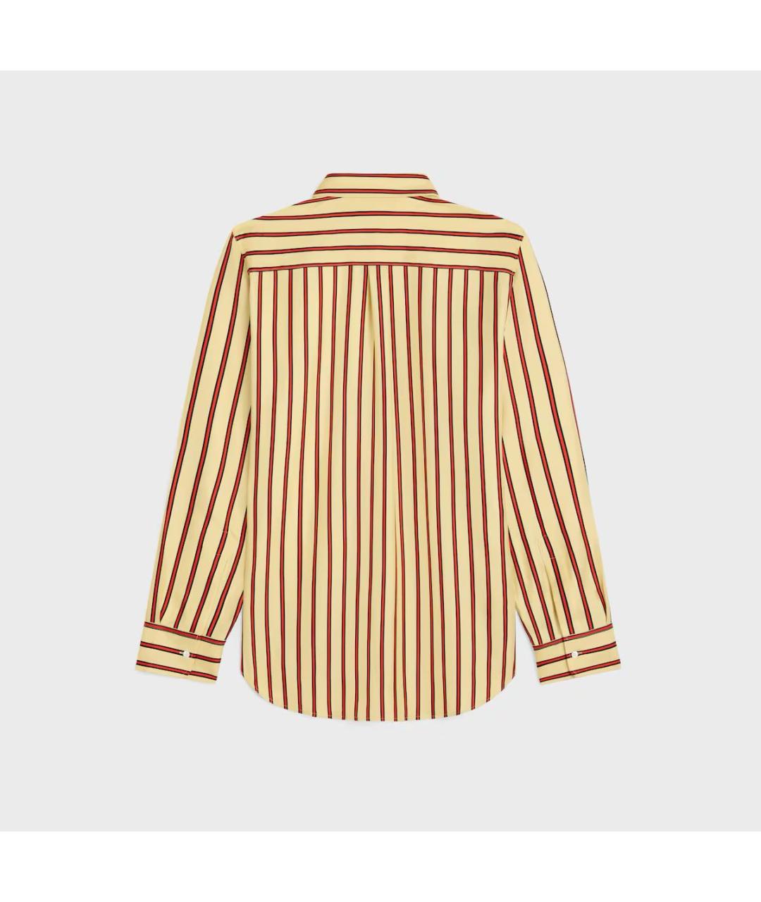 CELINE Желтая рубашка, фото 2