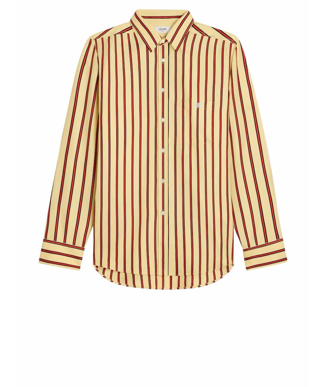 CELINE Желтая рубашка, фото 1