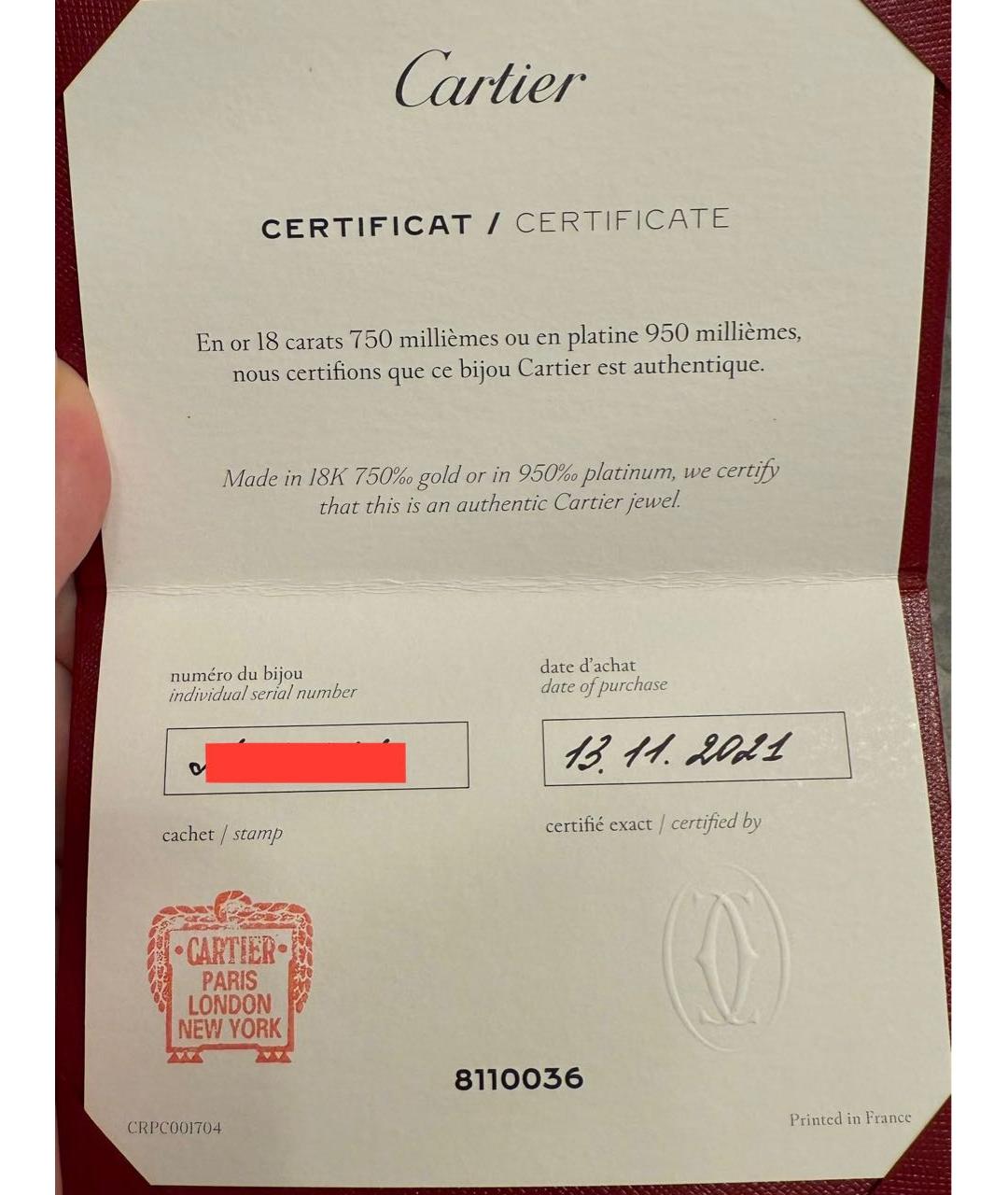 CARTIER Мульти кольцо из розового золота, фото 5