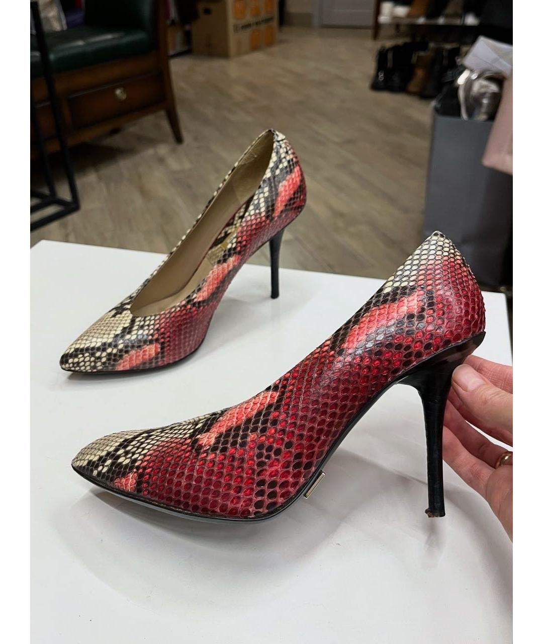 MICHAEL KORS Мульти туфли из экзотической кожи, фото 8