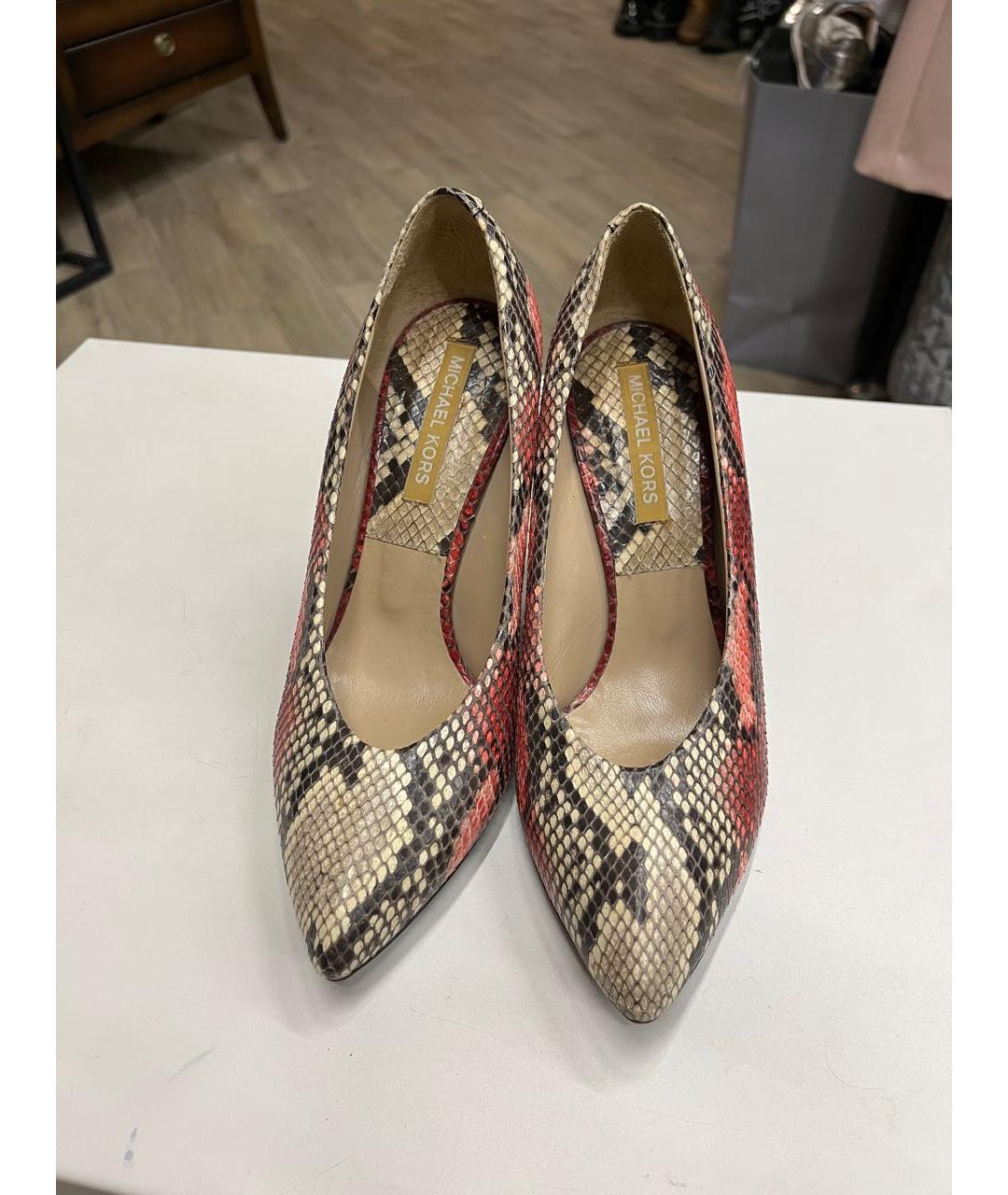 MICHAEL KORS Мульти туфли из экзотической кожи, фото 7