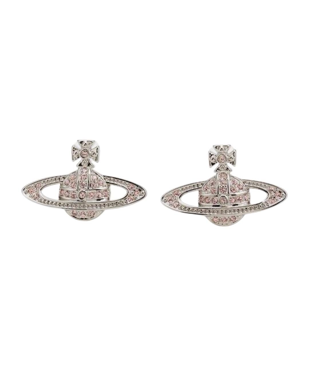 VIVIENNE WESTWOOD Серебряные латунные серьги, фото 1