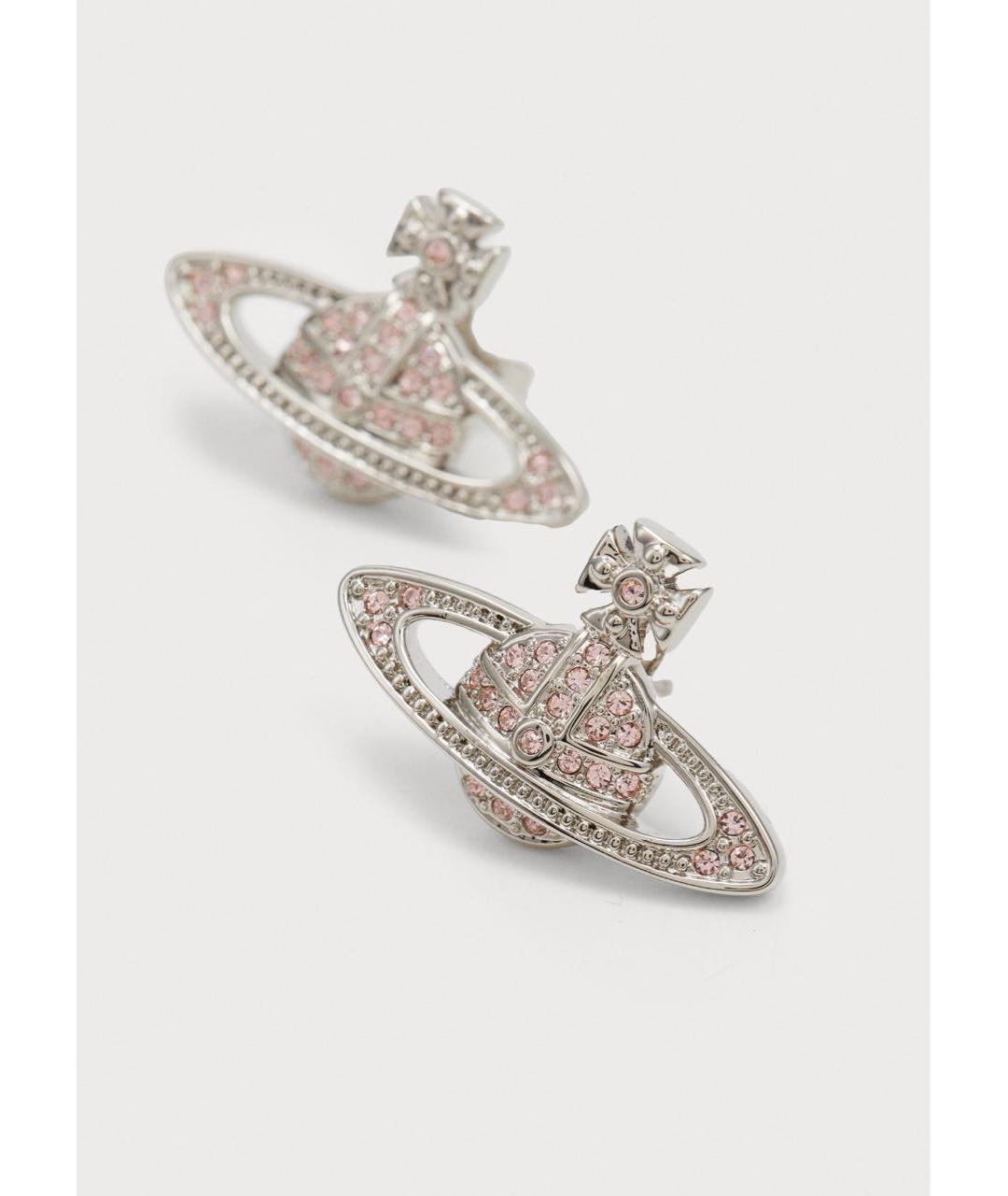 VIVIENNE WESTWOOD Серебряные латунные серьги, фото 3