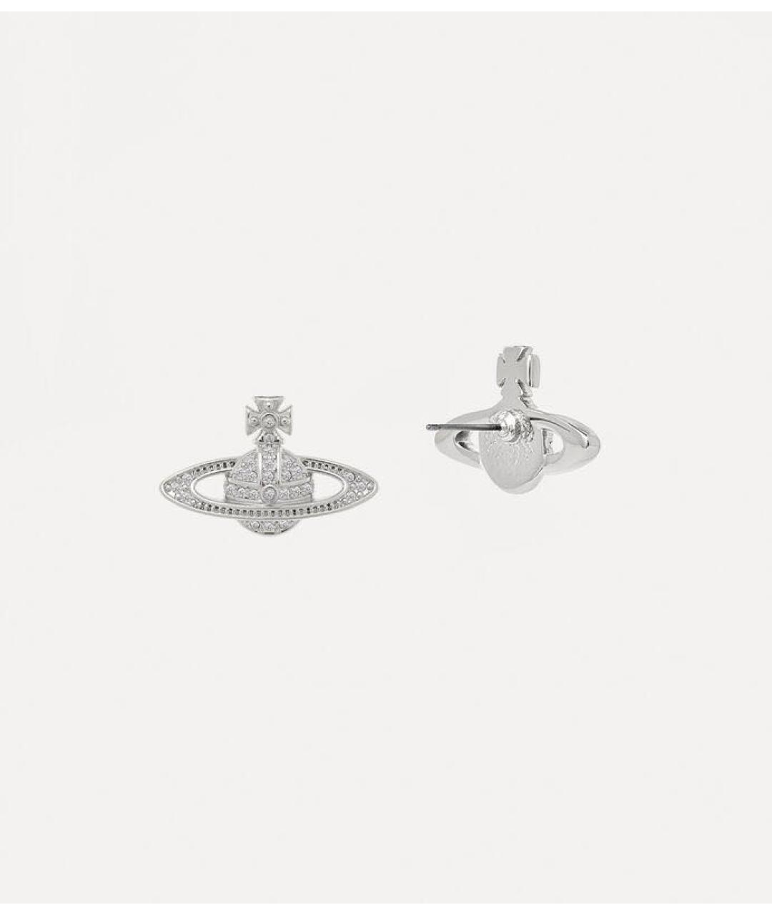 VIVIENNE WESTWOOD Серебряные латунные серьги, фото 2