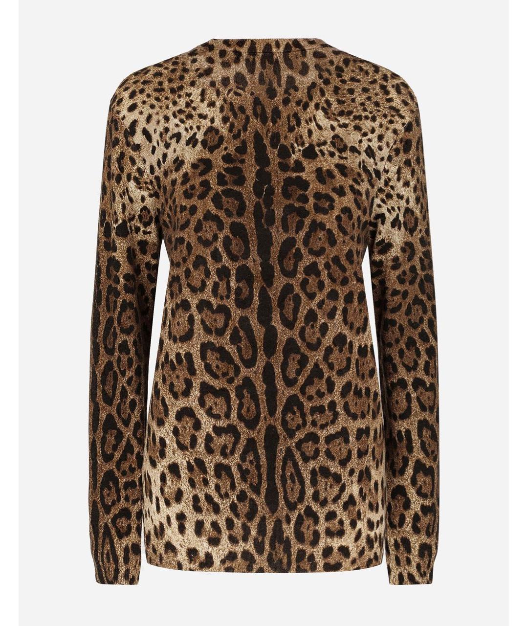 DOLCE&GABBANA Мульти кашемировый джемпер / свитер, фото 2