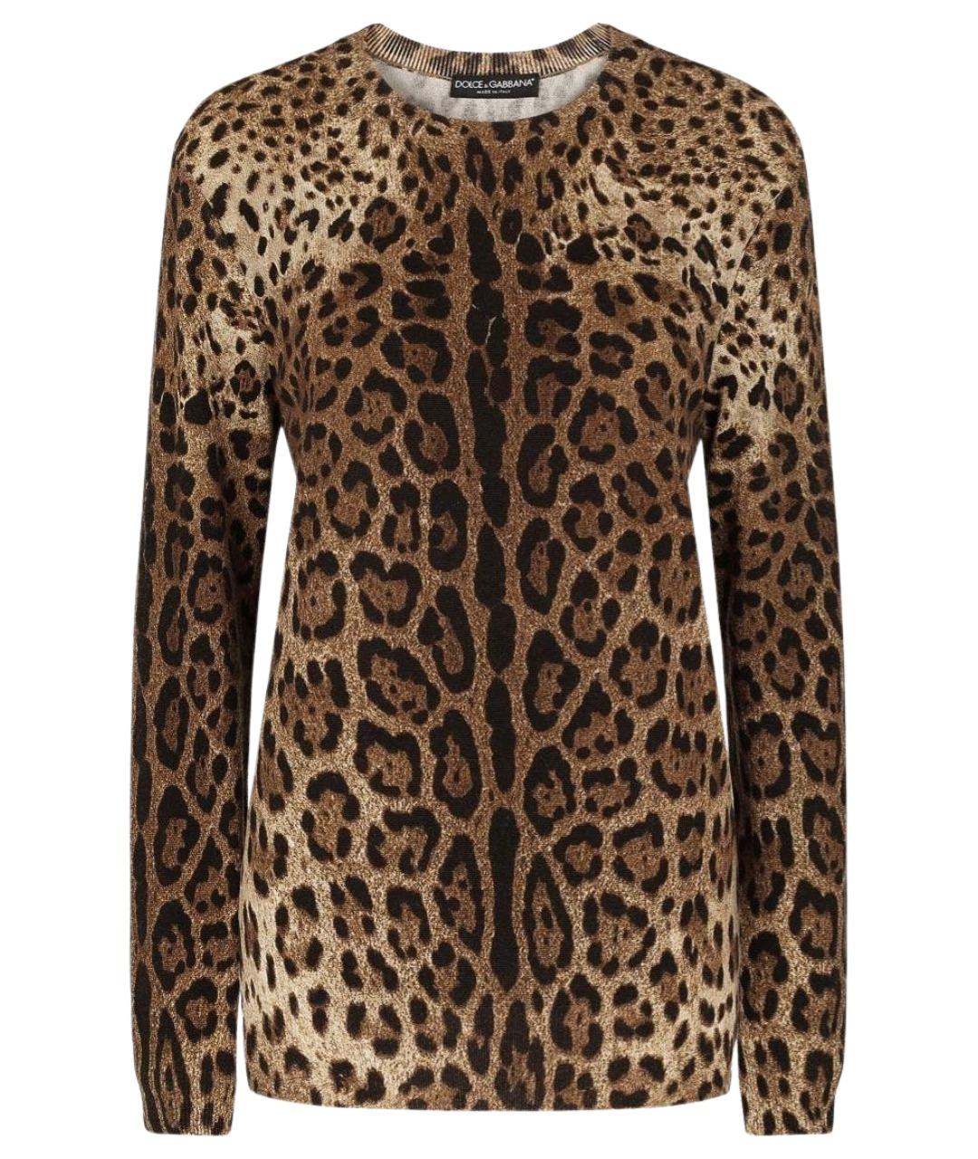 DOLCE&GABBANA Мульти кашемировый джемпер / свитер, фото 1