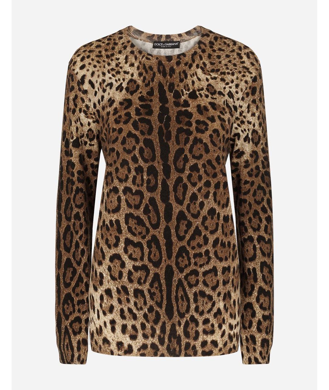 DOLCE&GABBANA Мульти кашемировый джемпер / свитер, фото 5