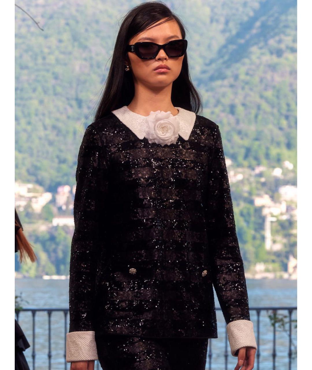 CHANEL Золотые металлические серьги, фото 3