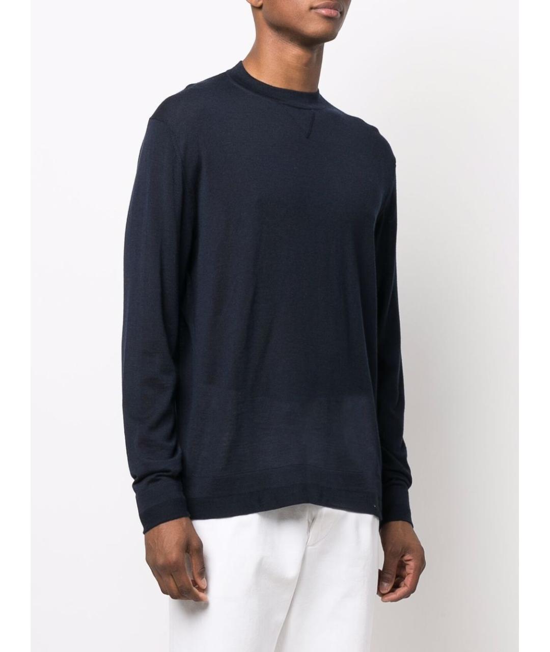 BALLANTYNE Черный кашемировый джемпер / свитер, фото 5