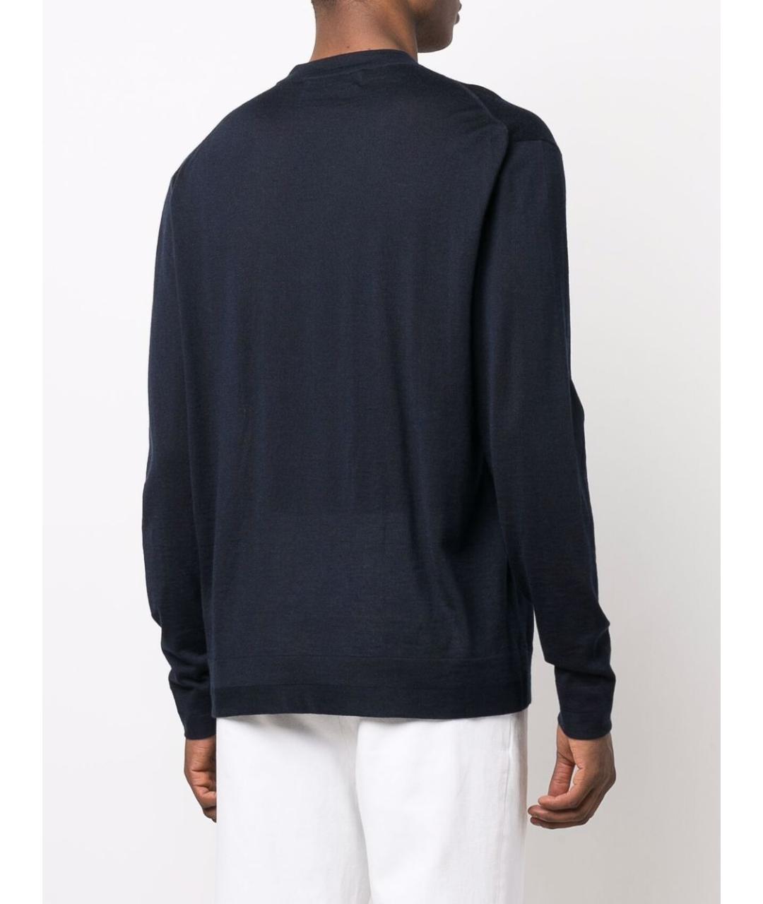 BALLANTYNE Черный кашемировый джемпер / свитер, фото 4