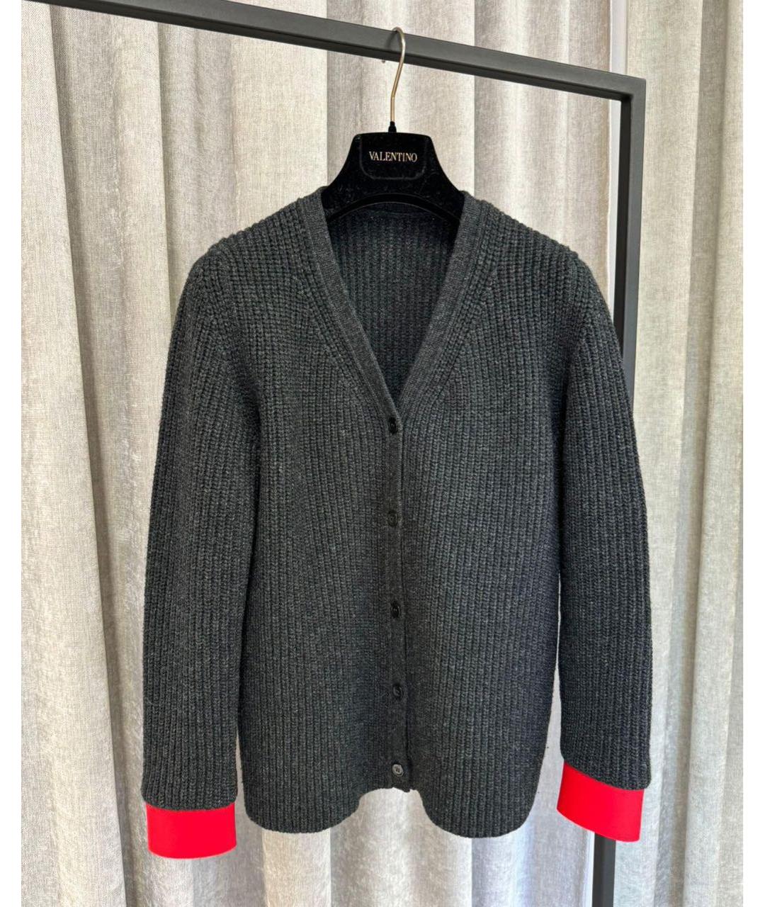 MARNI Серый кашемировый джемпер / свитер, фото 3