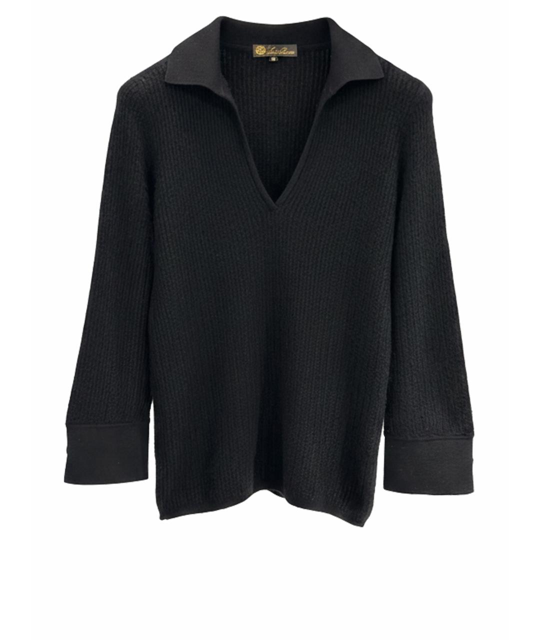 LORO PIANA Черный джемпер / свитер, фото 1