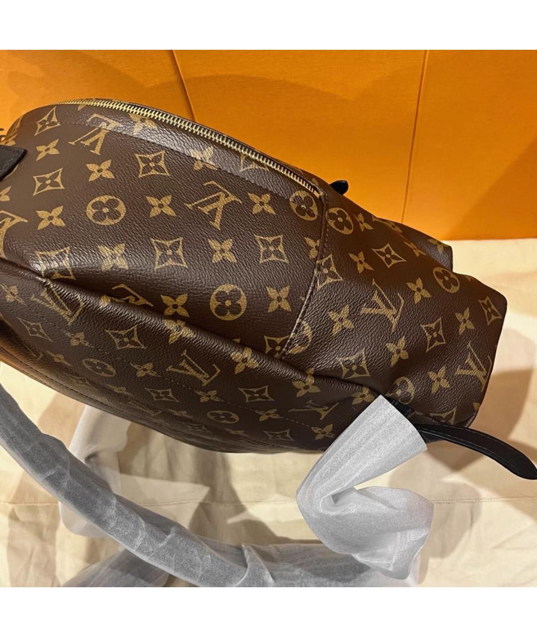 LOUIS VUITTON Коричневый рюкзак, фото 7