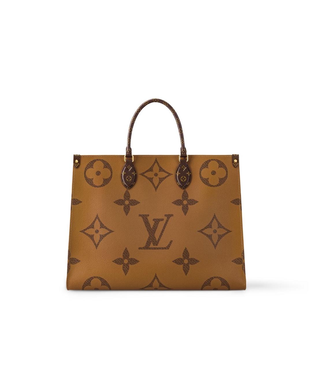 LOUIS VUITTON Коричневая сумка с короткими ручками, фото 6