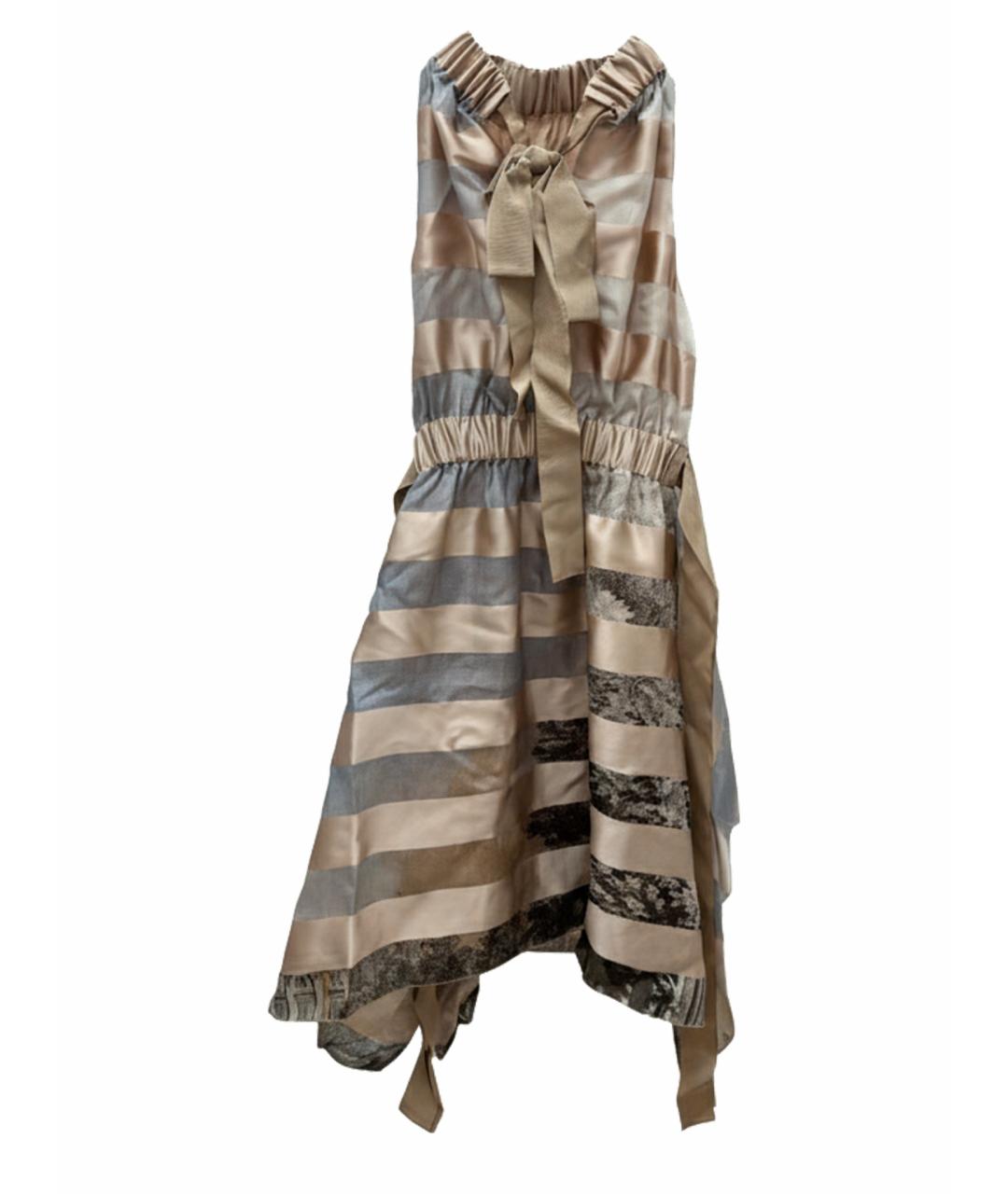 FENDI Розовое полиэстеровое коктейльное платье, фото 1