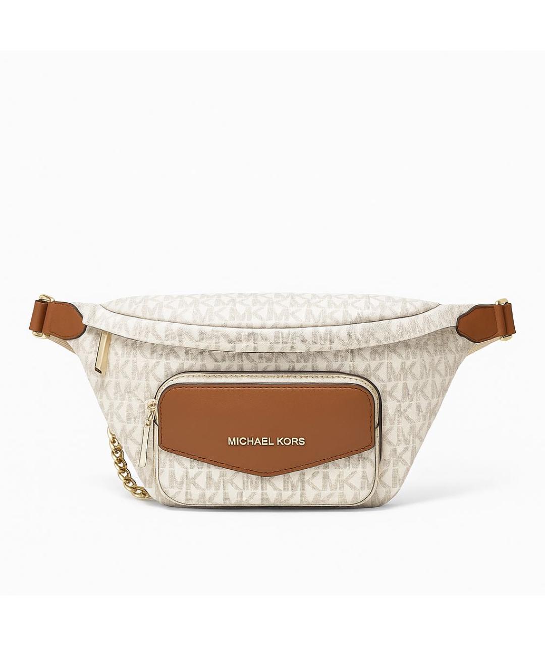 3.1 PHILLIP LIM Бежевая кожаная поясная сумка, фото 9