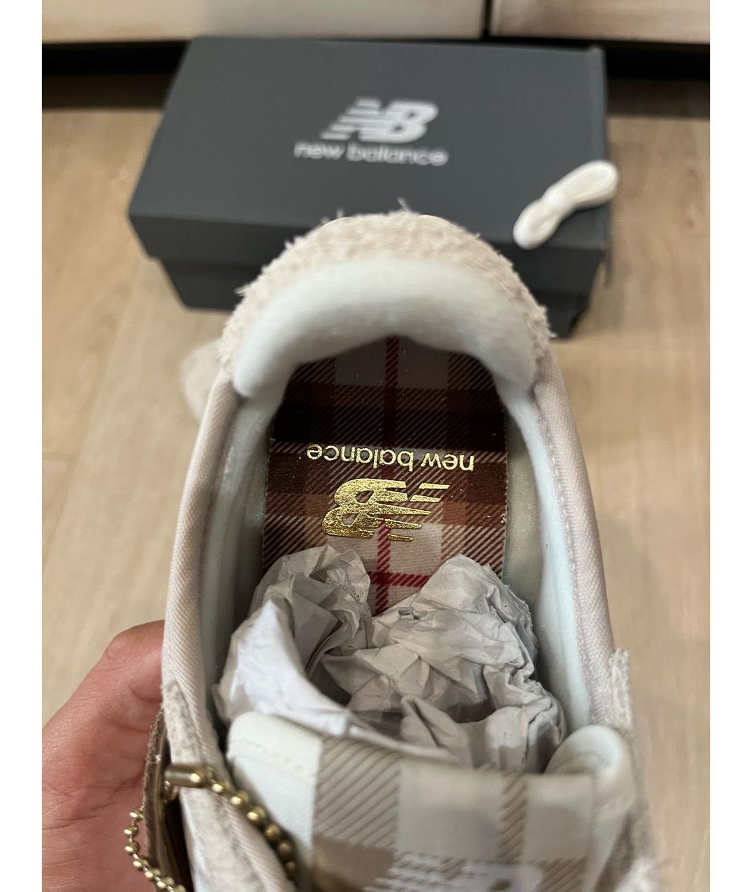 NEW BALANCE Бежевые кроссовки, фото 8