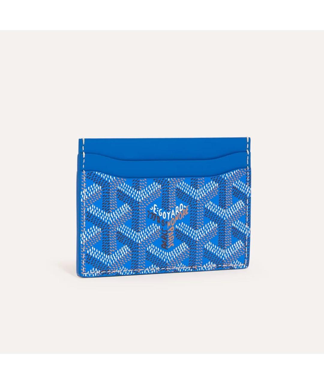 GOYARD Голубой кардхолдер, фото 4