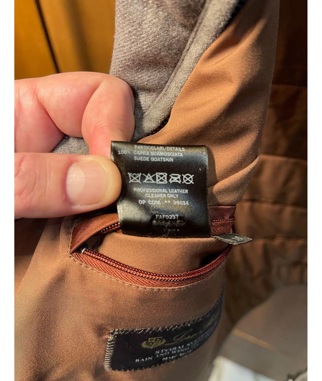 LORO PIANA Серый кашемировый жилет, фото 6