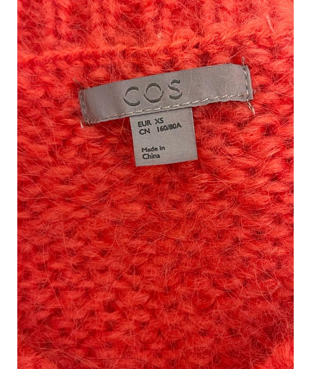 COS Красный шерстяной джемпер / свитер, фото 4