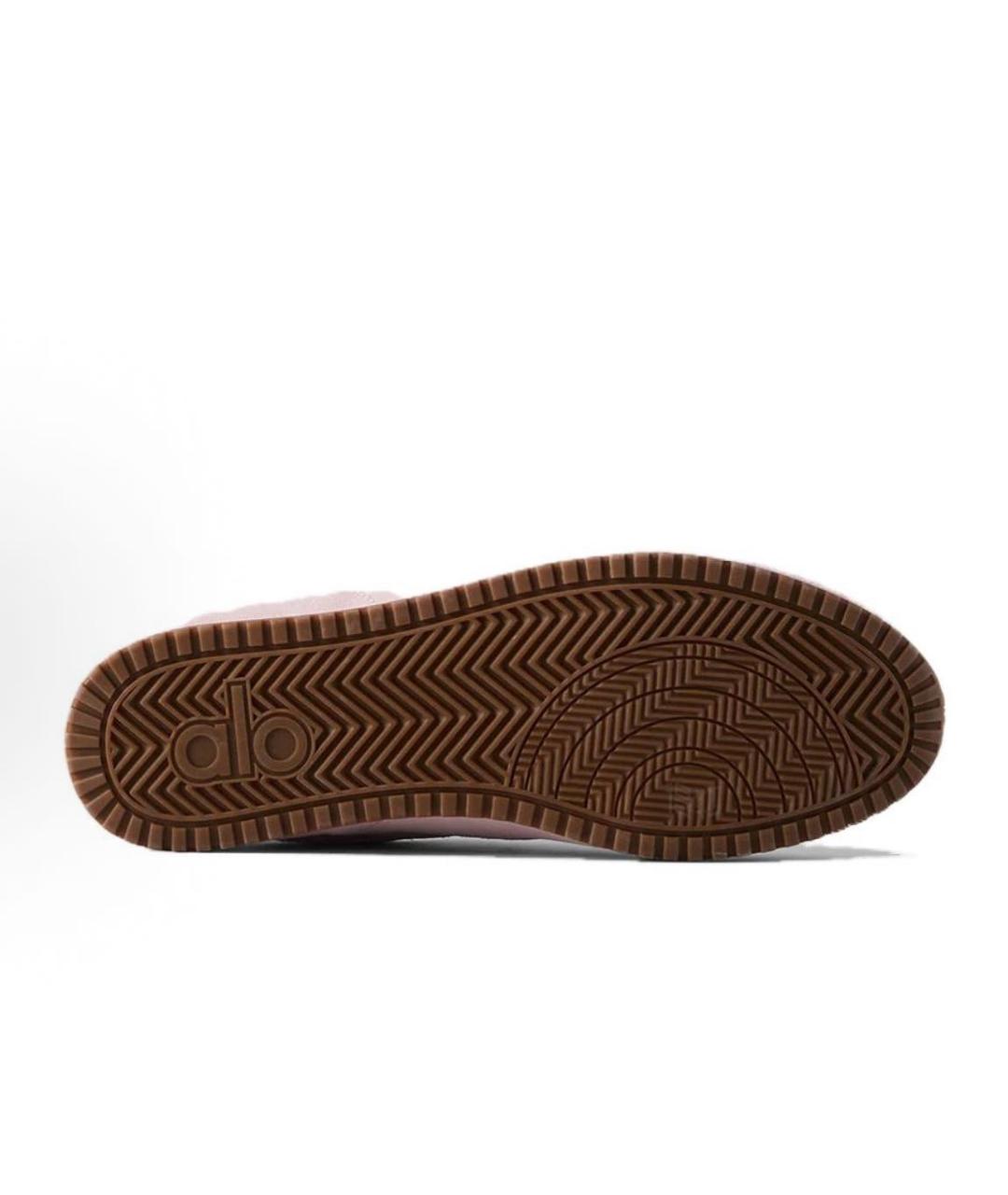 ALO YOGA Розовые замшевые кеды, фото 3