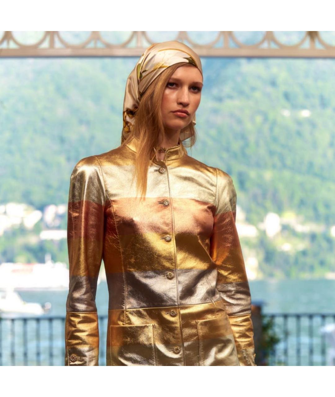 CHANEL Белый шелковый платок, фото 5