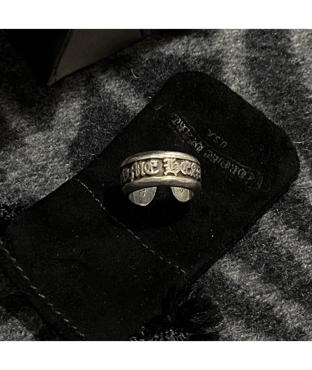 CHROME HEARTS Серебряное серебряное кольцо, фото 4
