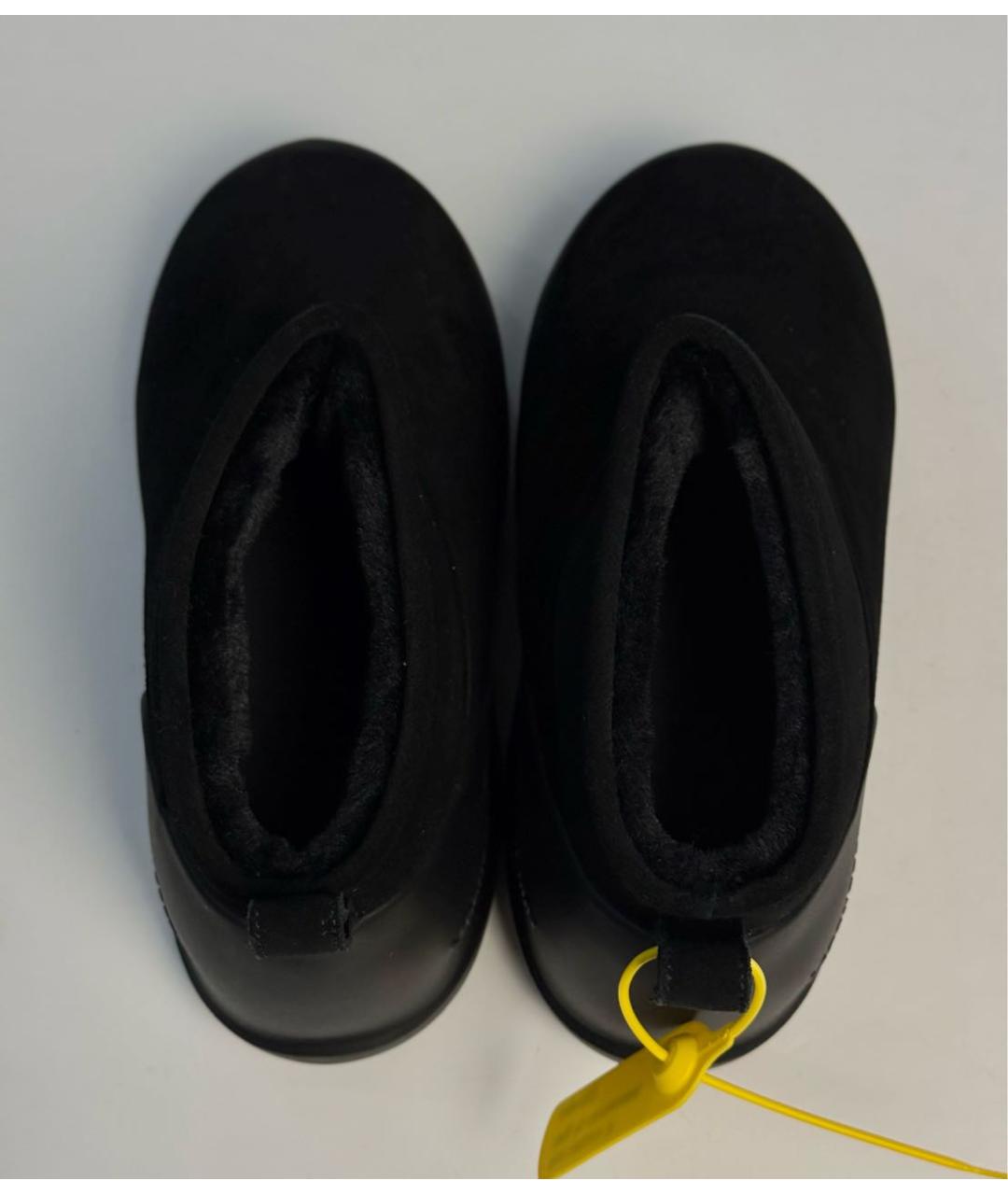 MOON BOOT Черные замшевые высокие ботинки, фото 3