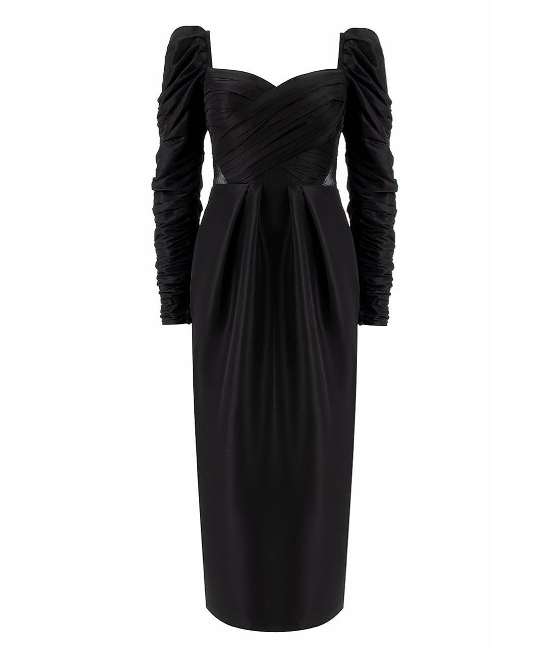 SELF-PORTRAIT Черное коктейльное платье, фото 1