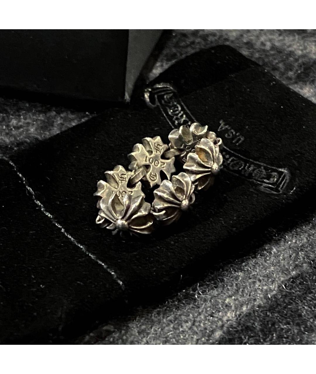 CHROME HEARTS Серебряное серебряное кольцо, фото 4