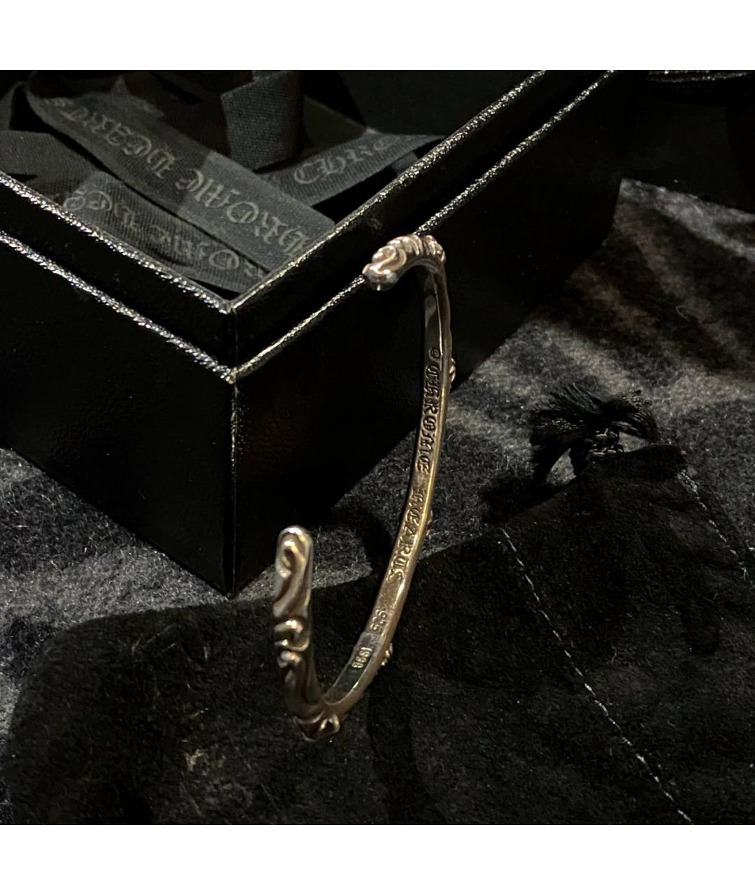CHROME HEARTS Серебрянный серебряный браслет, фото 3