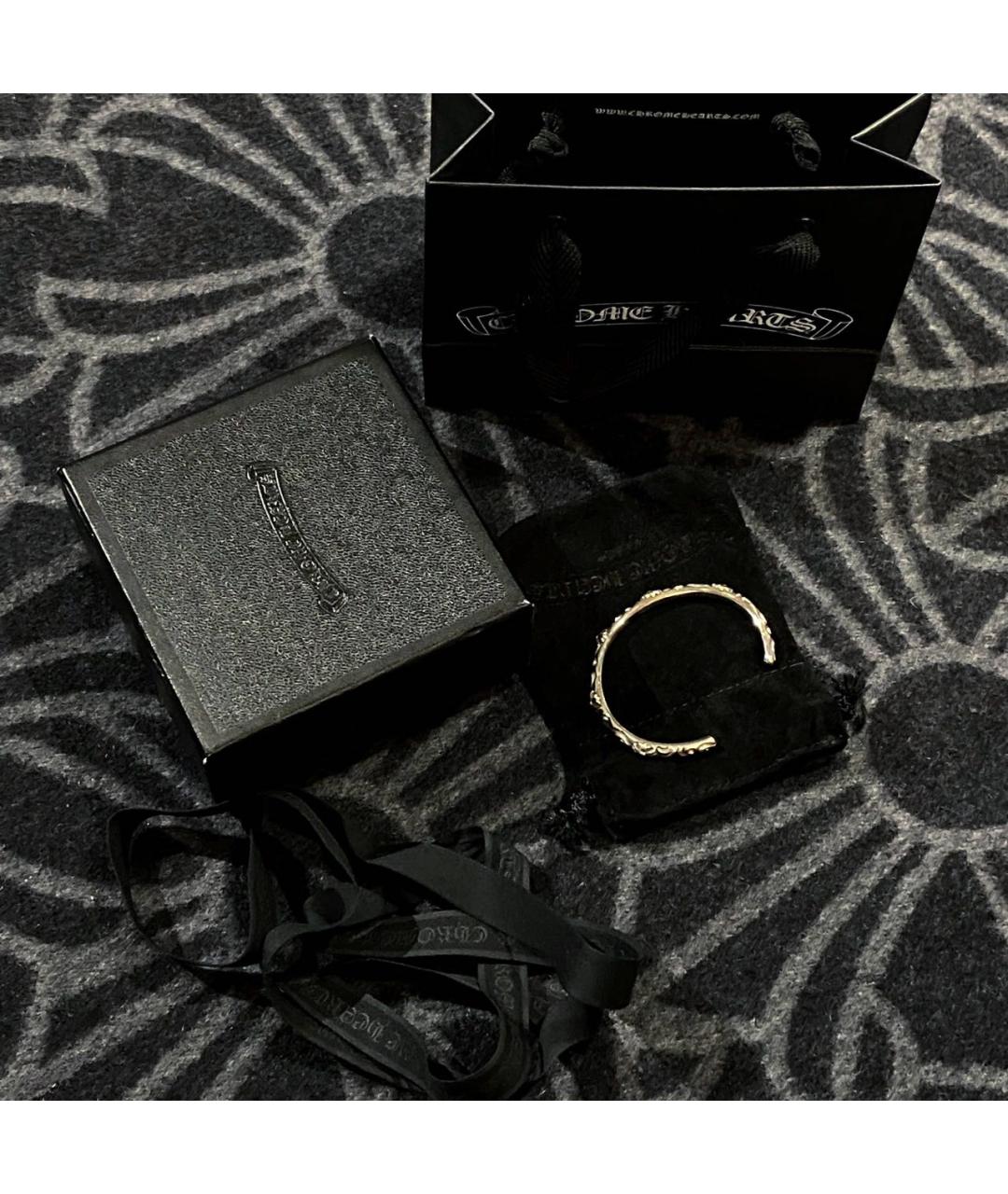 CHROME HEARTS Серебрянный серебряный браслет, фото 2