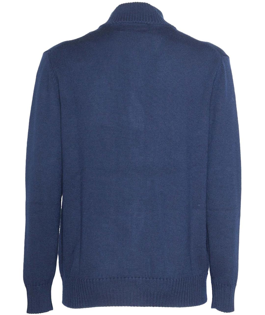 BALLANTYNE Синий кашемировый кардиган, фото 2