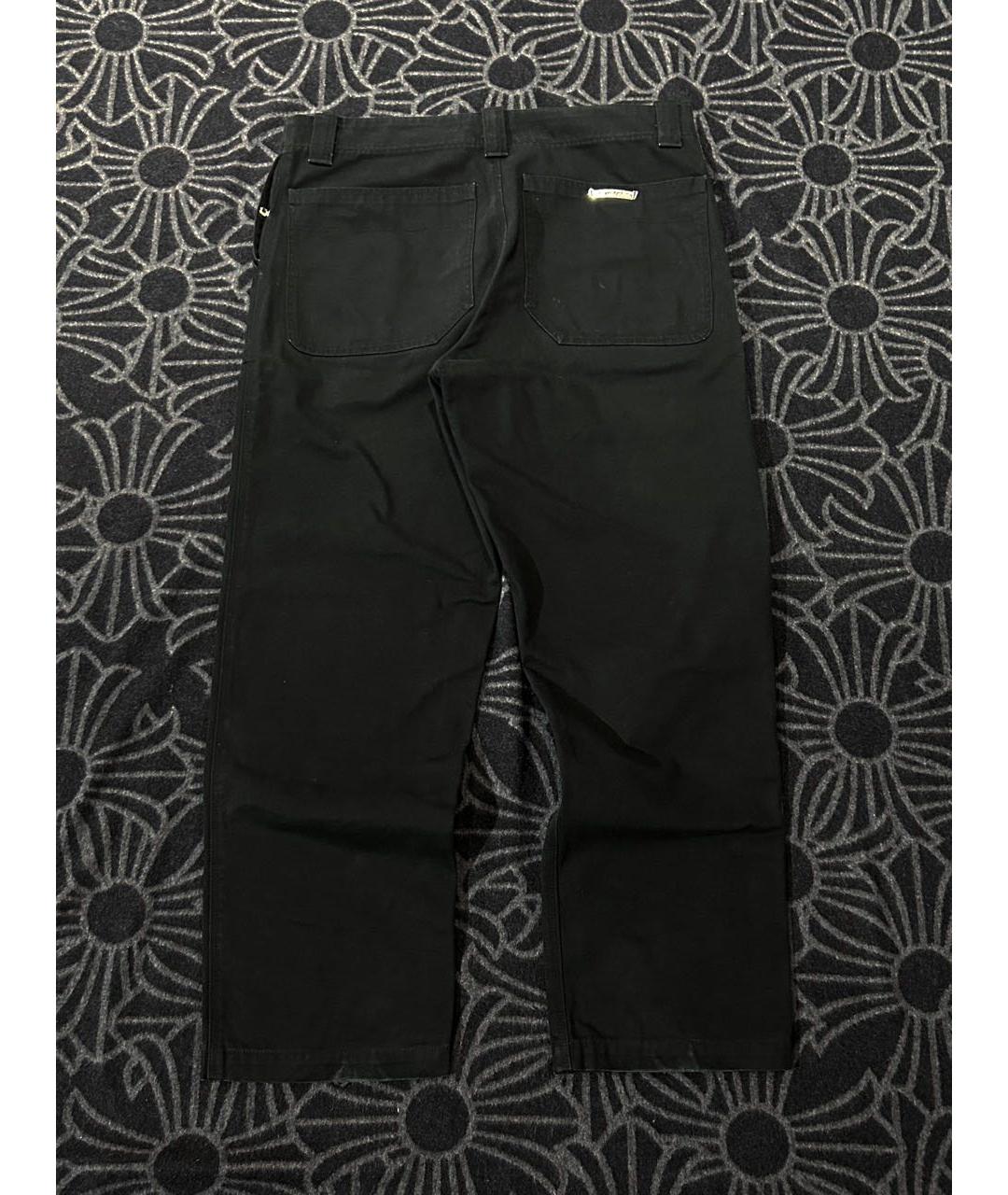 CHROME HEARTS Черные хлопковые джинсы, фото 2