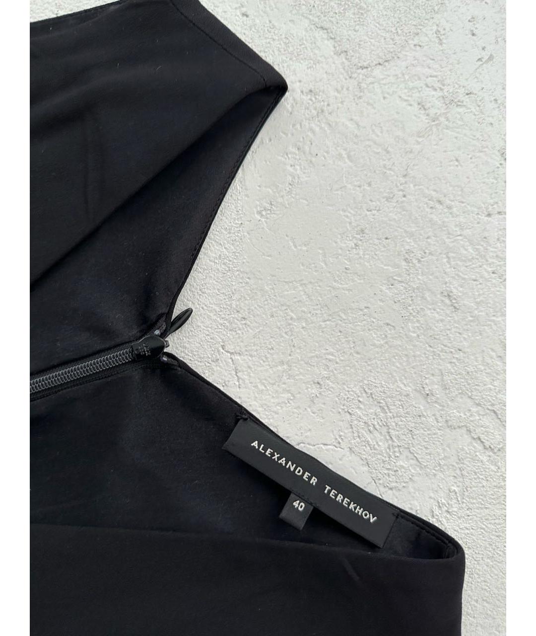 ALEXANDER TEREKHOV Черный хлопковый комбинезон, фото 3