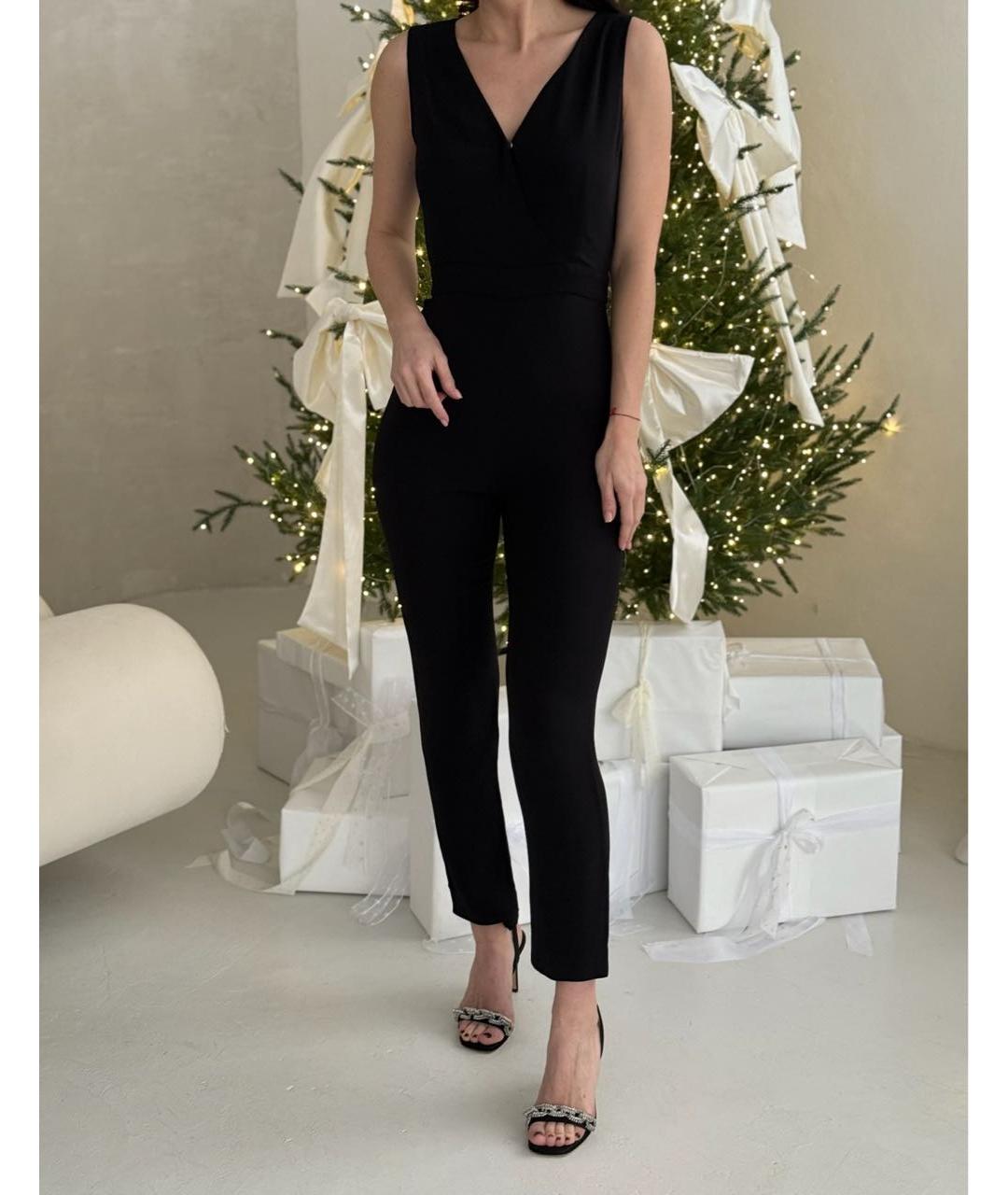 ALEXANDER TEREKHOV Черный хлопковый комбинезон, фото 5