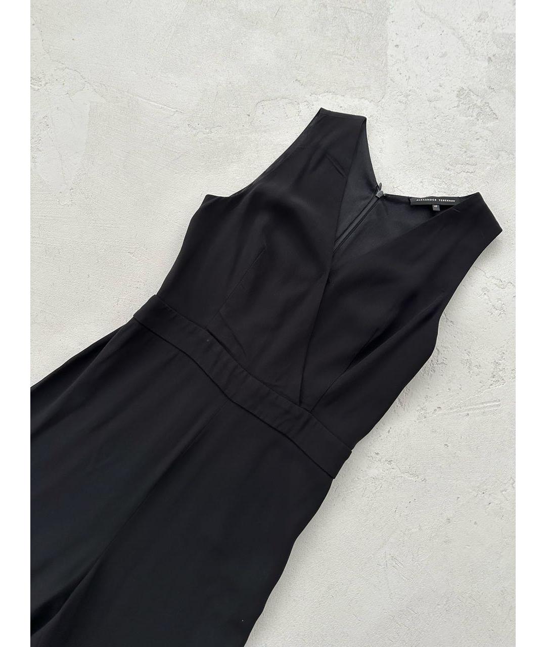 ALEXANDER TEREKHOV Черный хлопковый комбинезон, фото 2