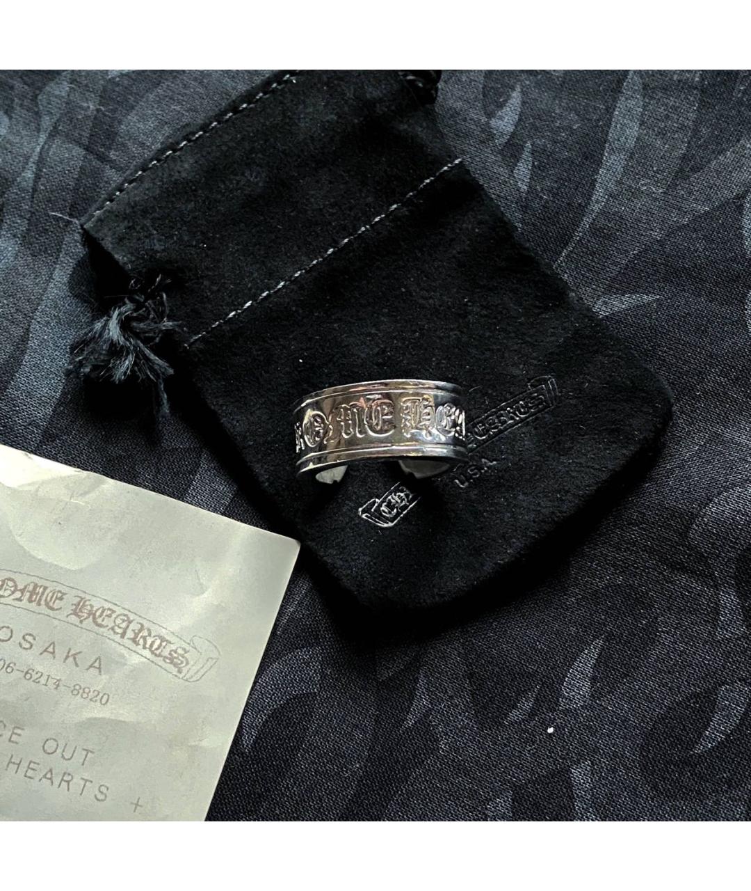 CHROME HEARTS Серебряное серебряное кольцо, фото 5