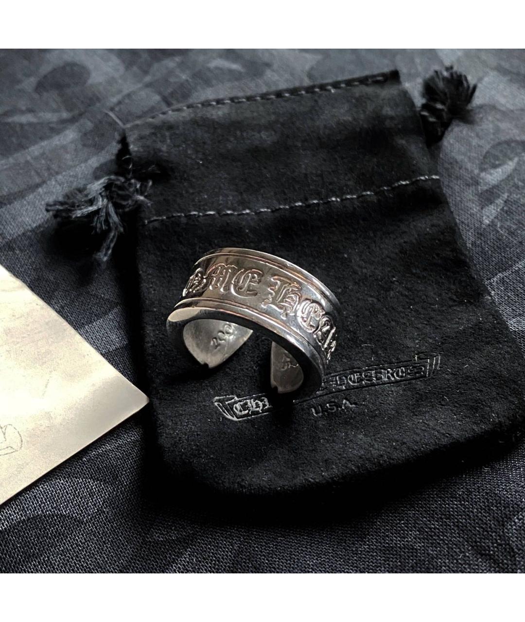 CHROME HEARTS Серебряное серебряное кольцо, фото 2