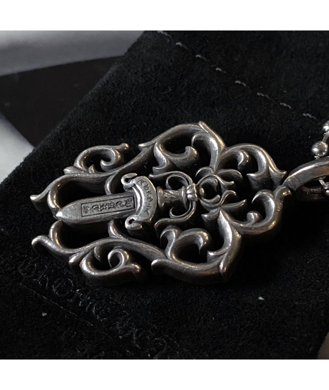 CHROME HEARTS Серебряная серебряная цепочка/подвеска, фото 4