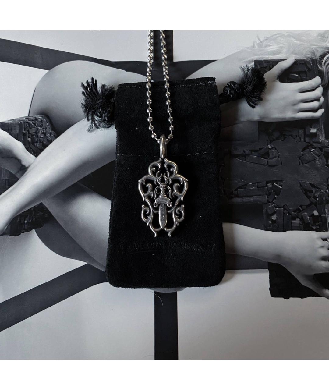 CHROME HEARTS Серебряная серебряная цепочка/подвеска, фото 5
